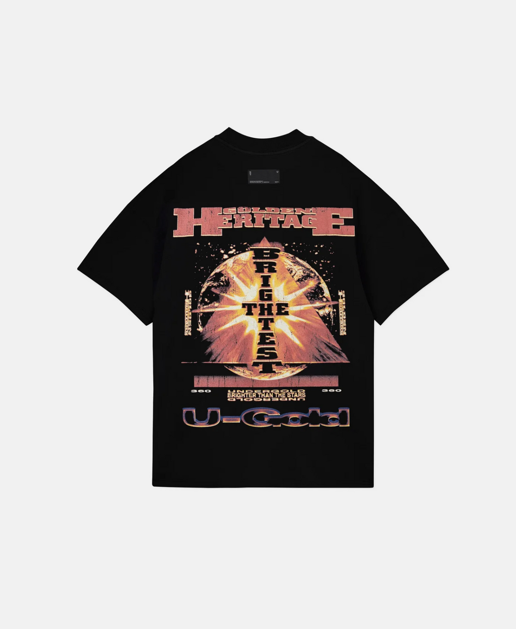 GOLDEN HERITAGE STARIUME TSHIRT BLACK
