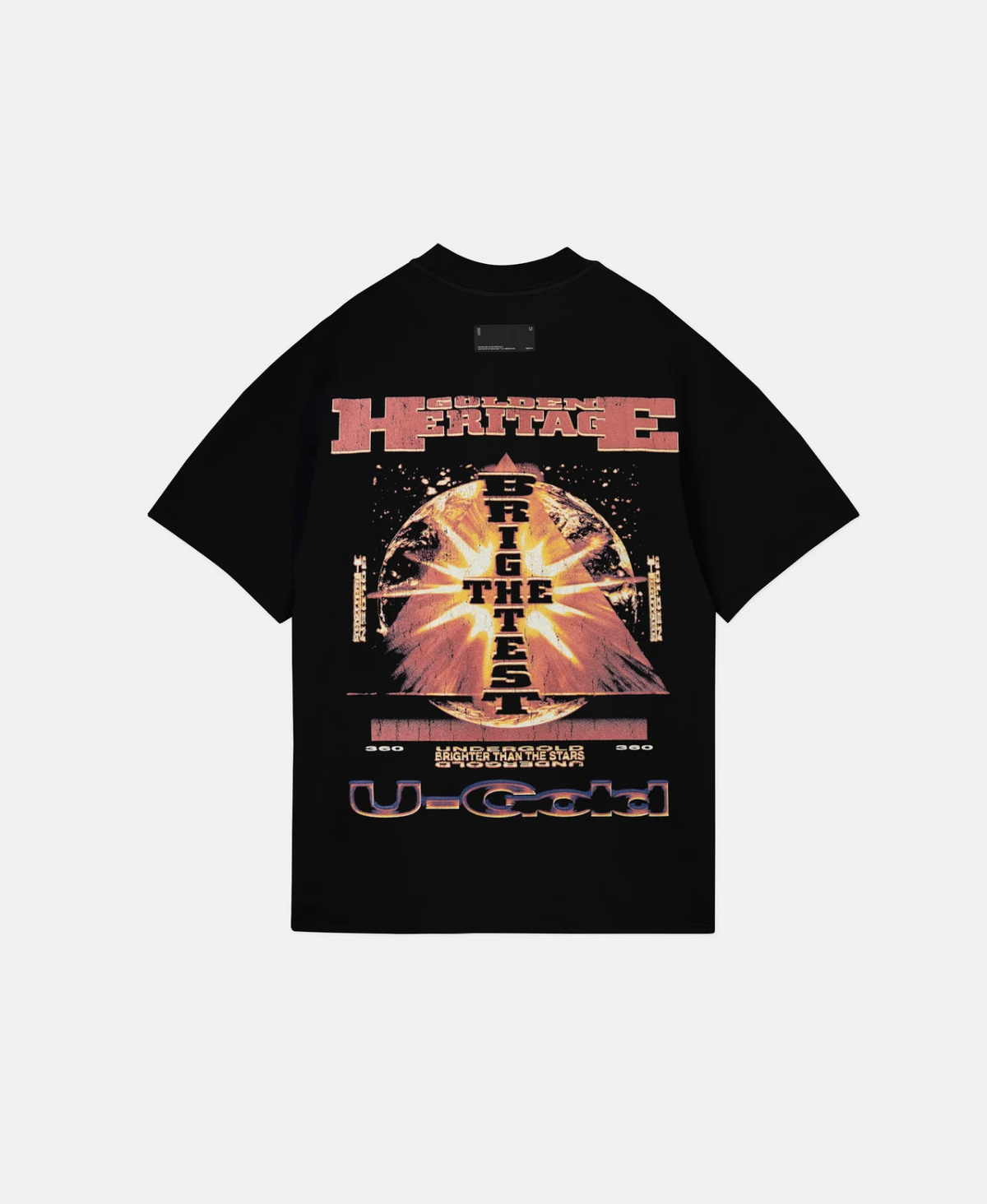 GOLDEN HERITAGE STARIUME TSHIRT BLACK