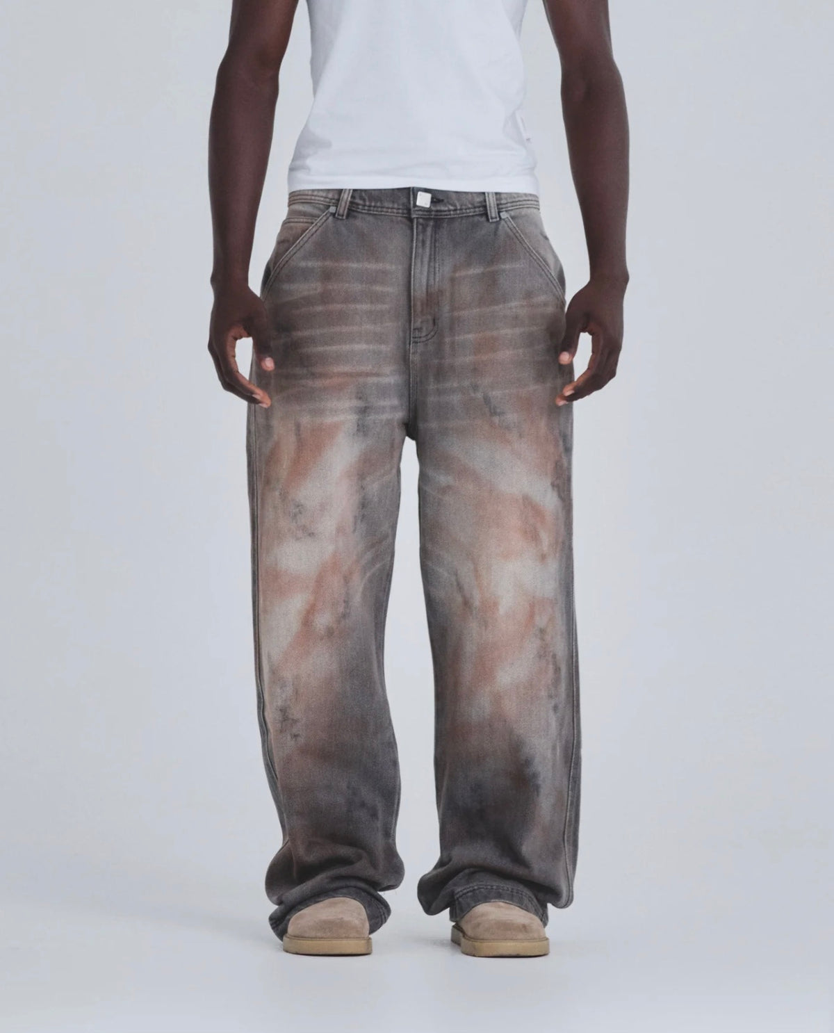 Holy State UNDGLD Wide Jeans Mechanic Gray