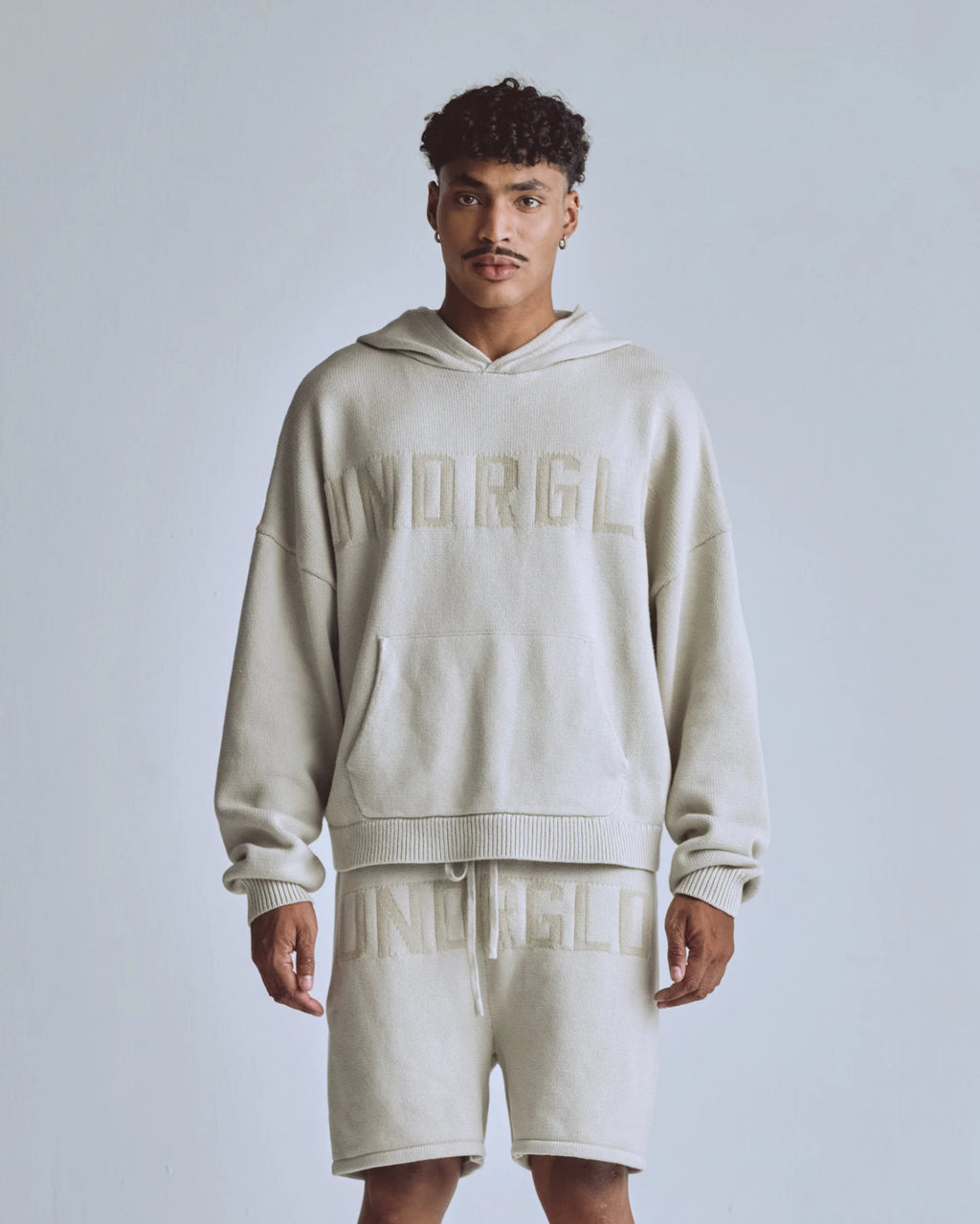 BASICS UNDRGLD KNITTED CREAM BLACK