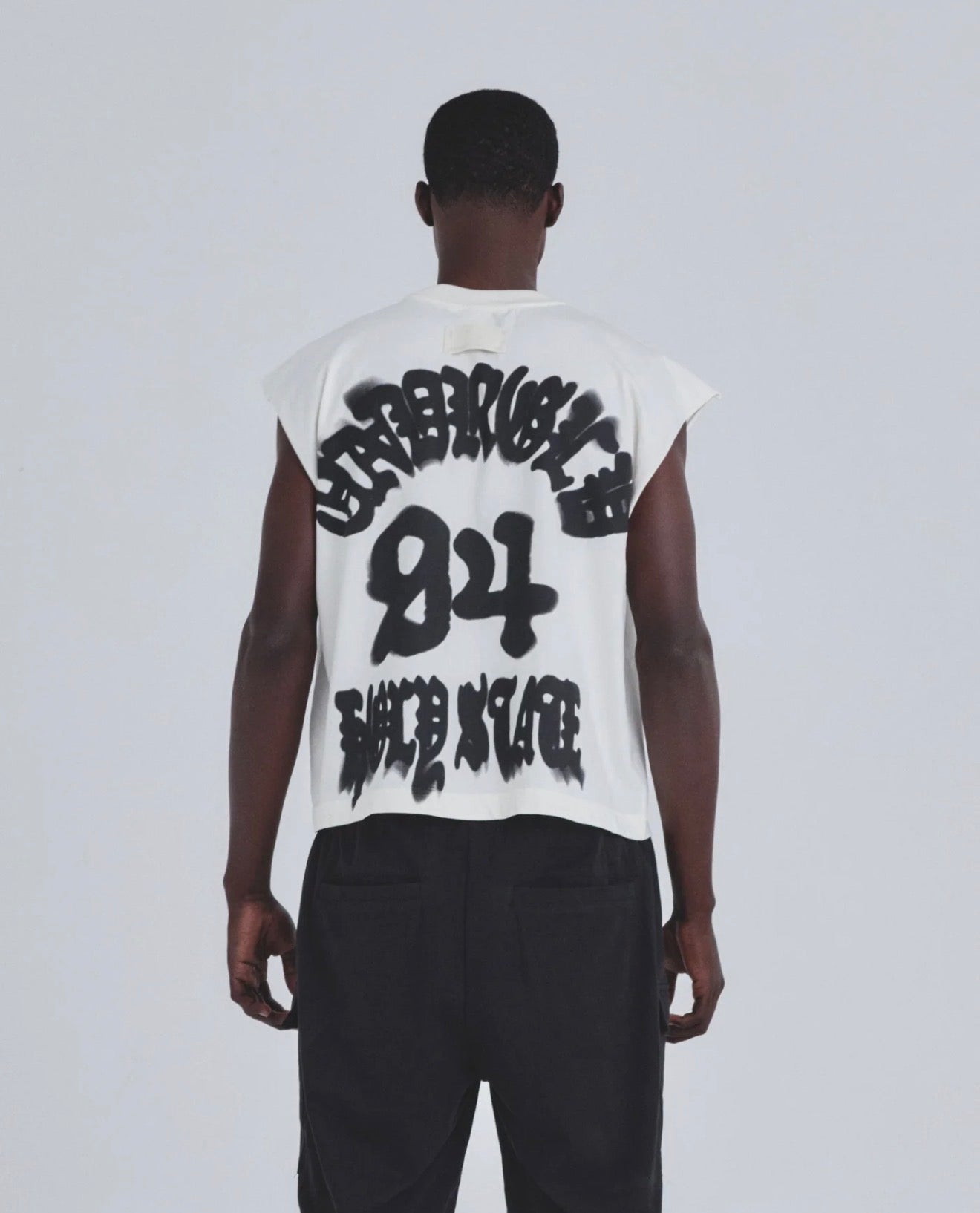 Holy State 94 Sleeveless Tshirt White