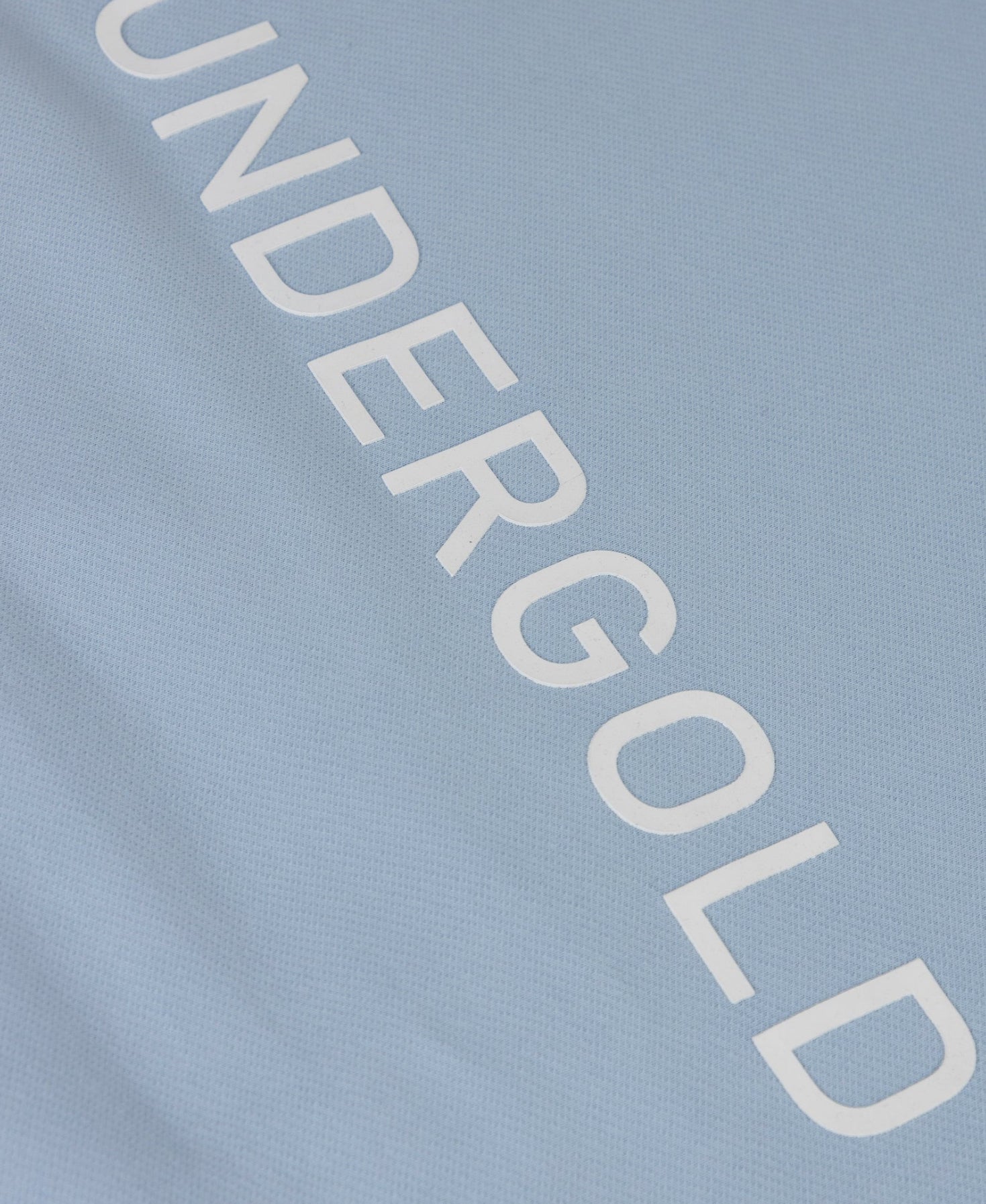 BASICS UNDERGOLD BOXY FIT HOODIE LIGHT BLUE