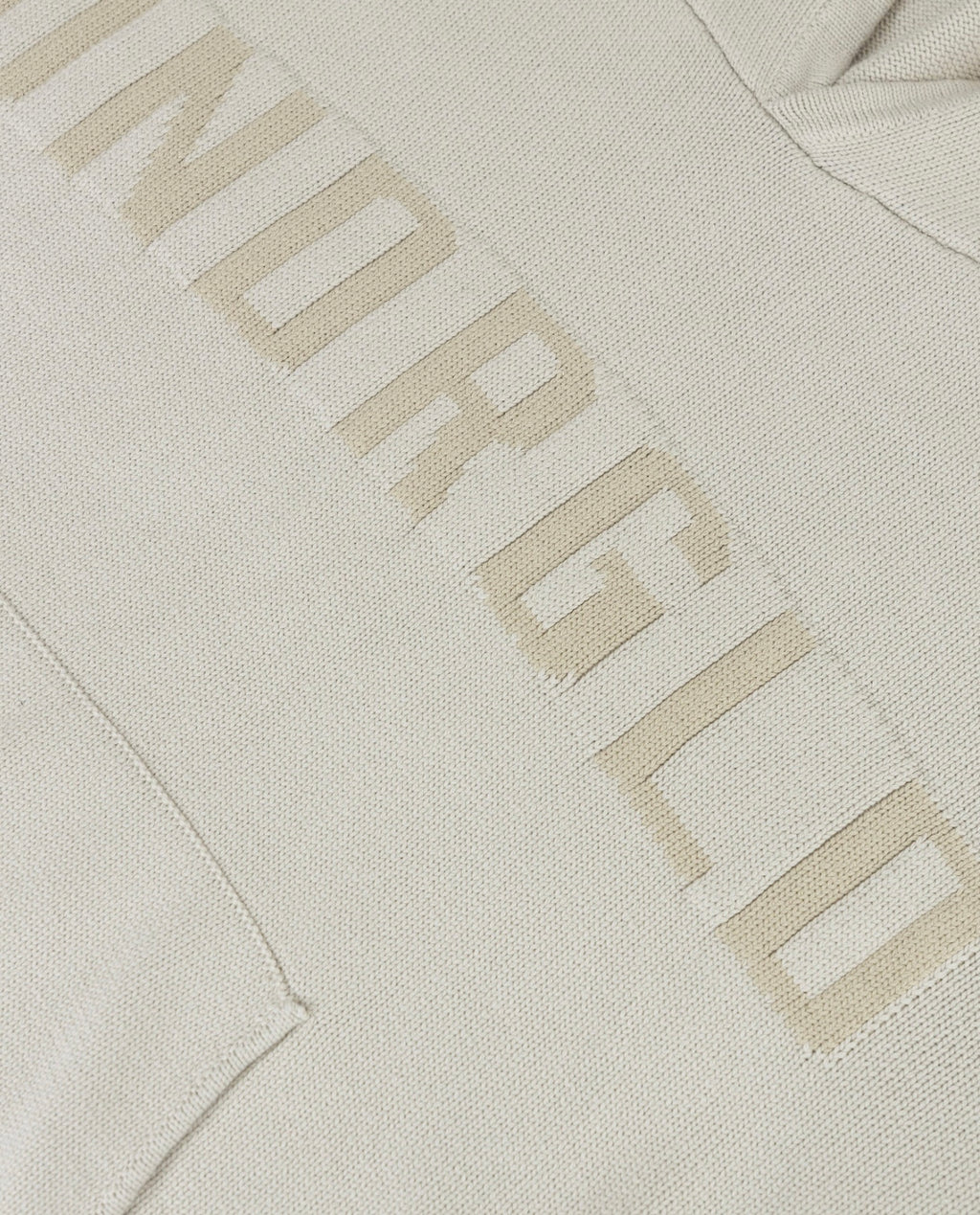 BASICS UNDRGLD KNITTED CREAM BLACK