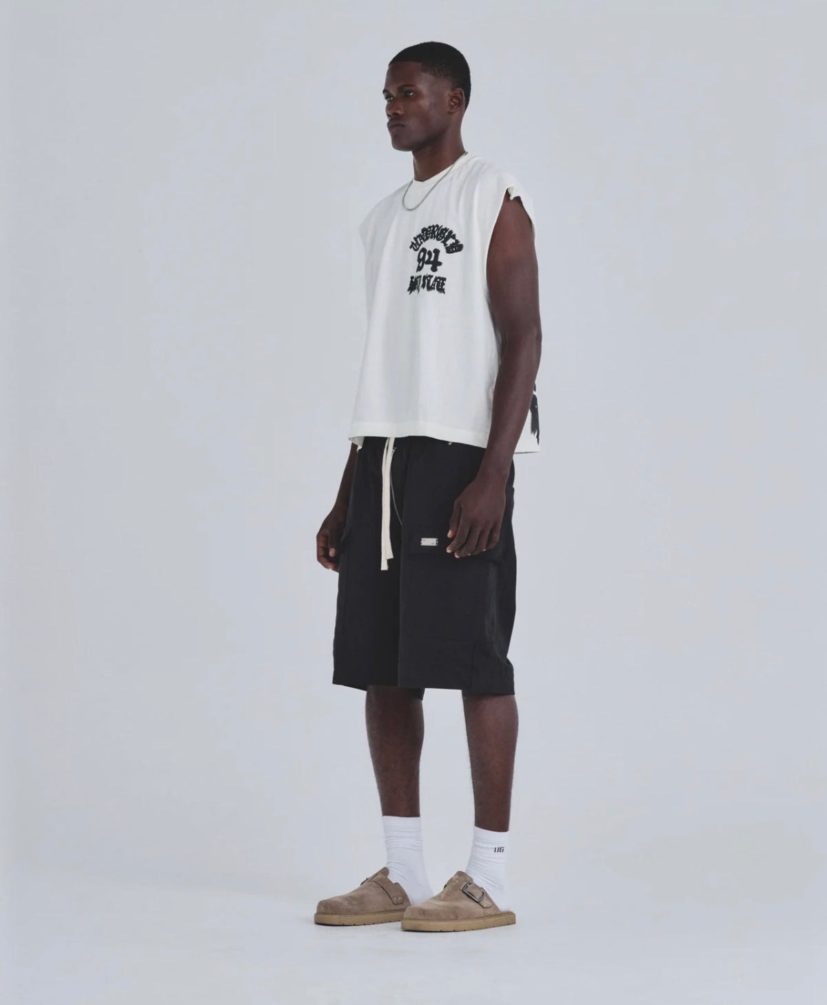 Holy State 94 Sleeveless Tshirt White