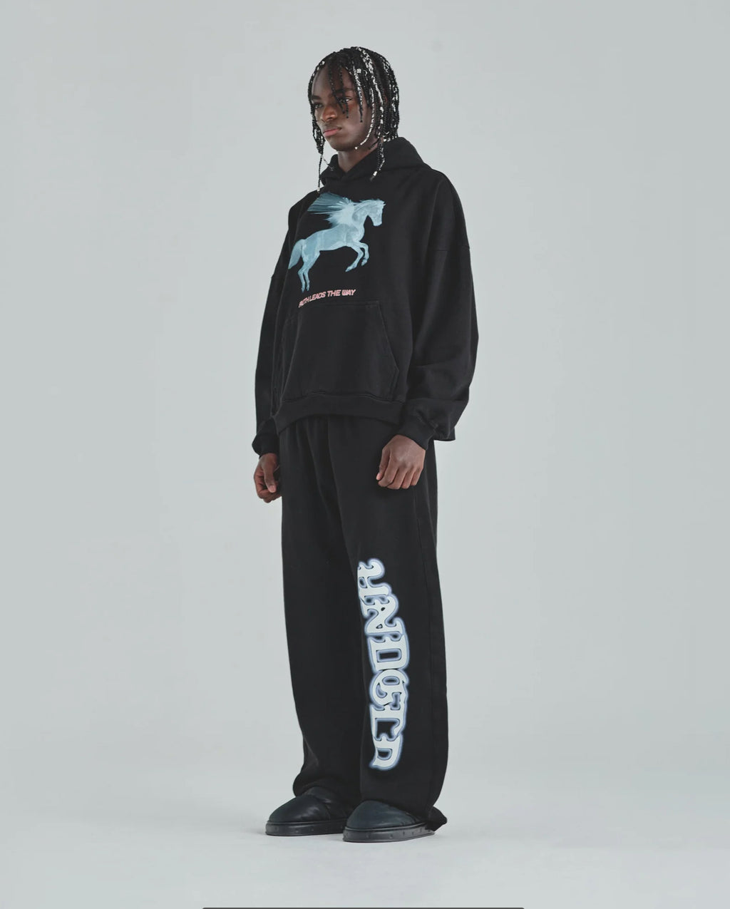 Act 1 Static Pegasus Hoodie Black