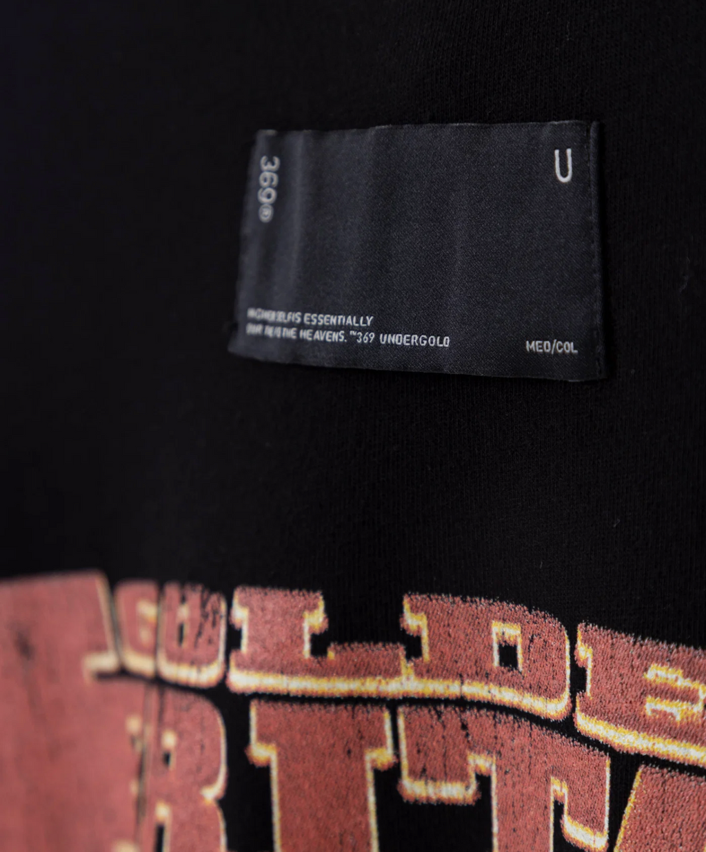 GOLDEN HERITAGE STARIUME TSHIRT BLACK