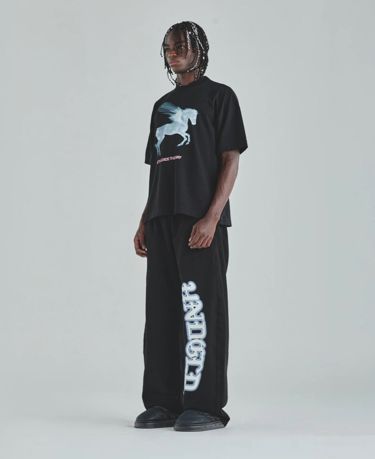Act 1 UNDGLD Straightpants Black