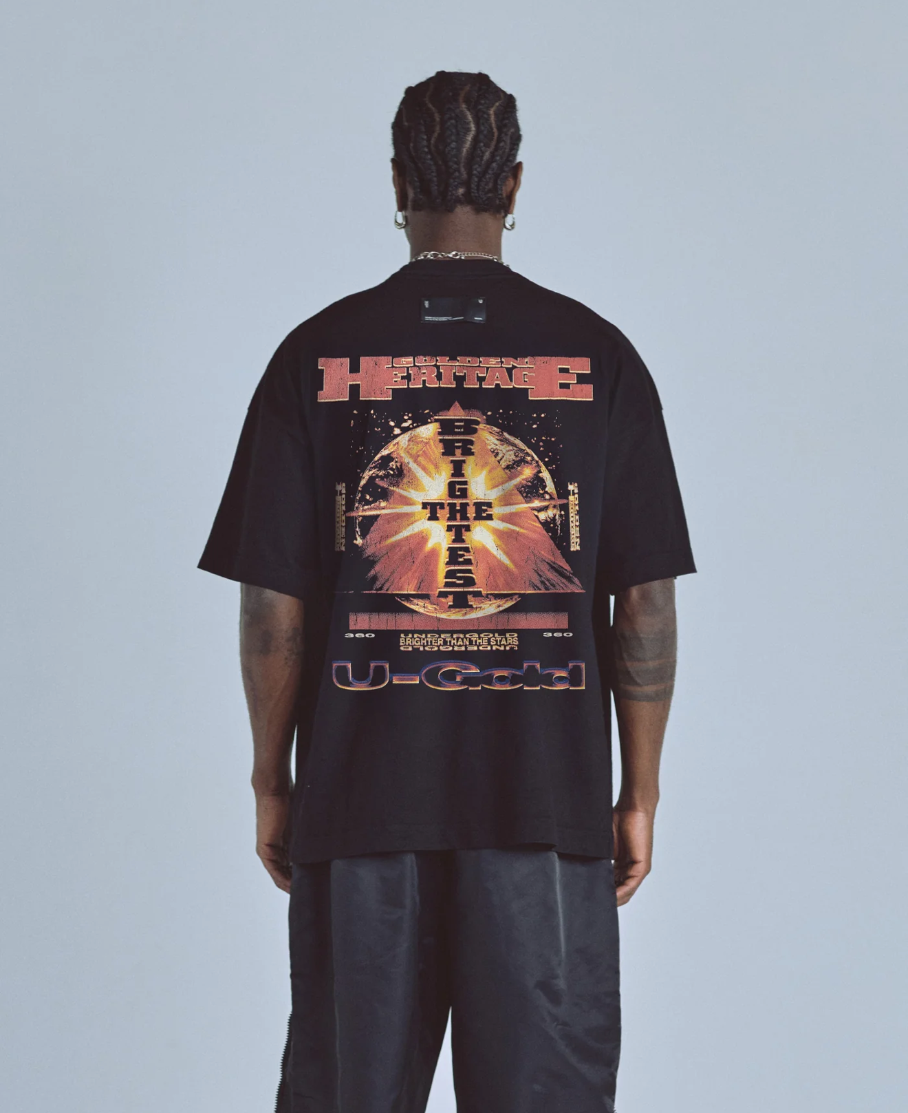 GOLDEN HERITAGE STARIUME TSHIRT BLACK