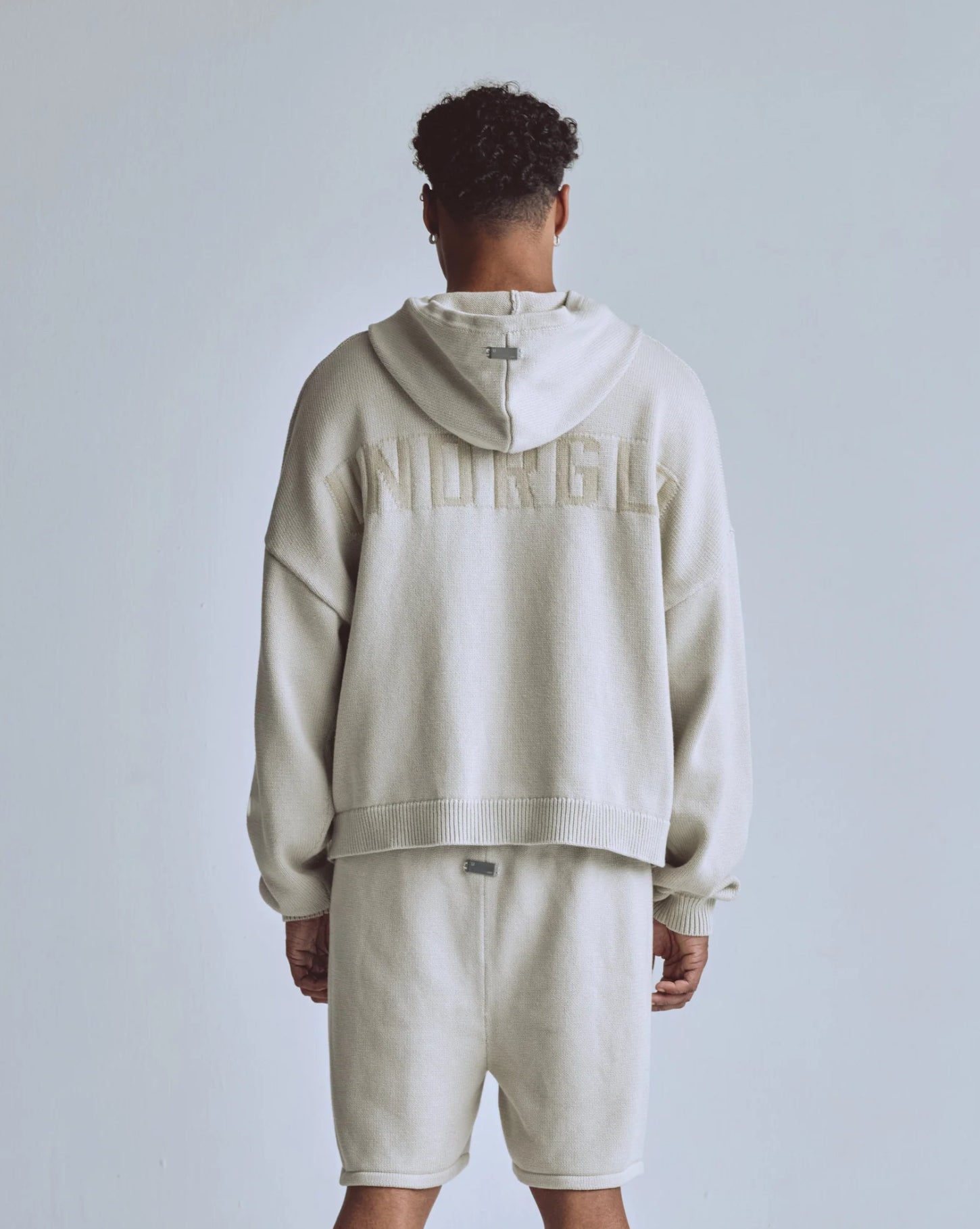 BASICS UNDRGLD KNITTED CREAM BLACK