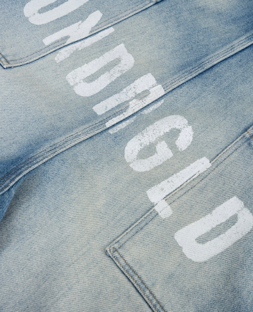 SPRING FRAYED JORTS BLUE