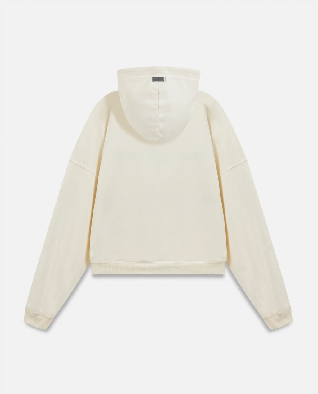 W HOLY STATE DECO BOXY FIT HOODIE WHITE