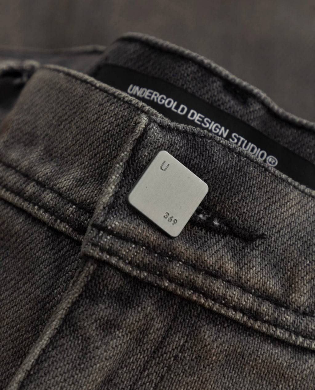Holy State UNDGLD Wide Jeans Mechanic Gray