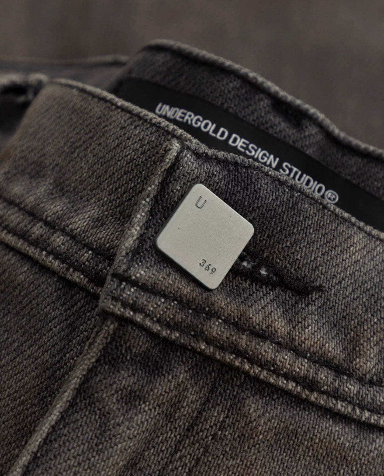 Holy State UNDGLD Wide Jeans Mechanic Gray