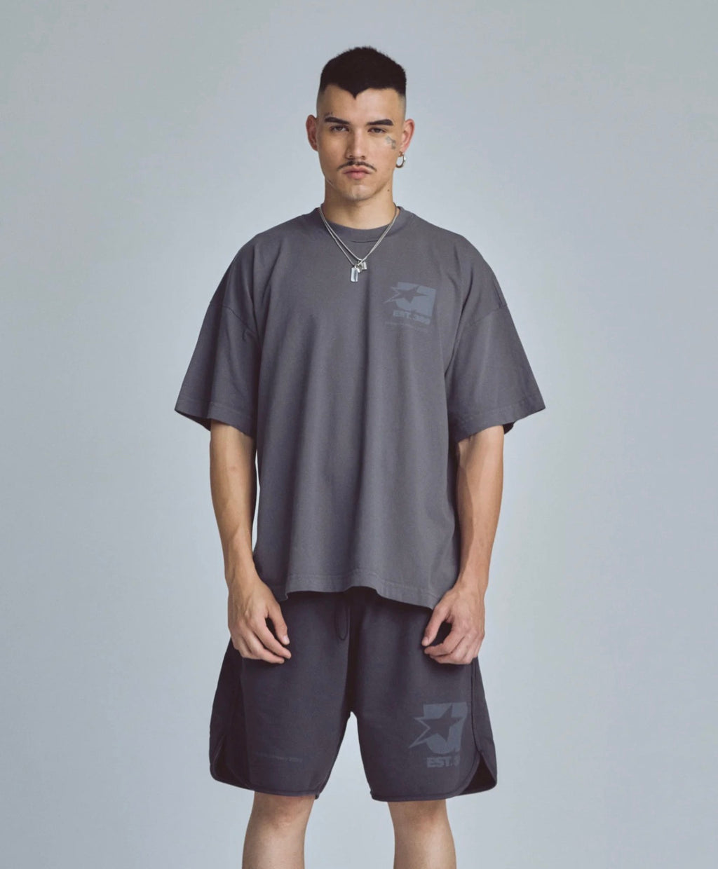 STARDUST SYMBOL TSHIRT GRAY