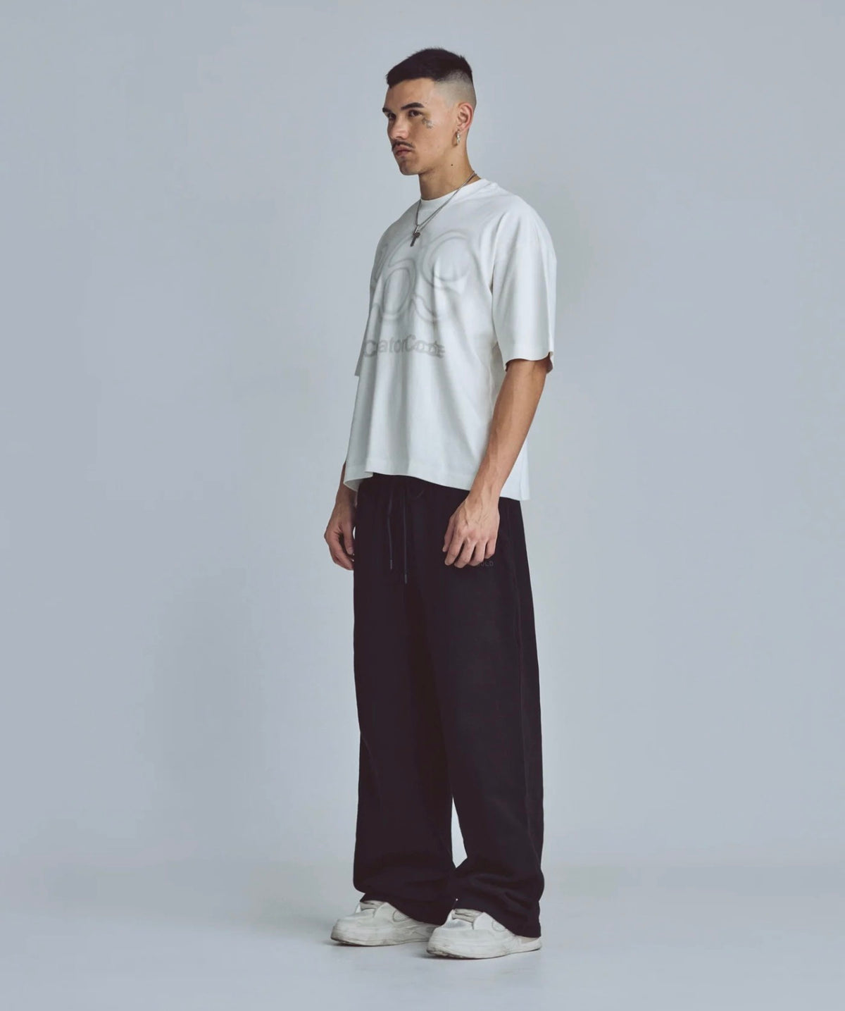 STARDUST CODE BOXY FIT TSHIRT WHITE