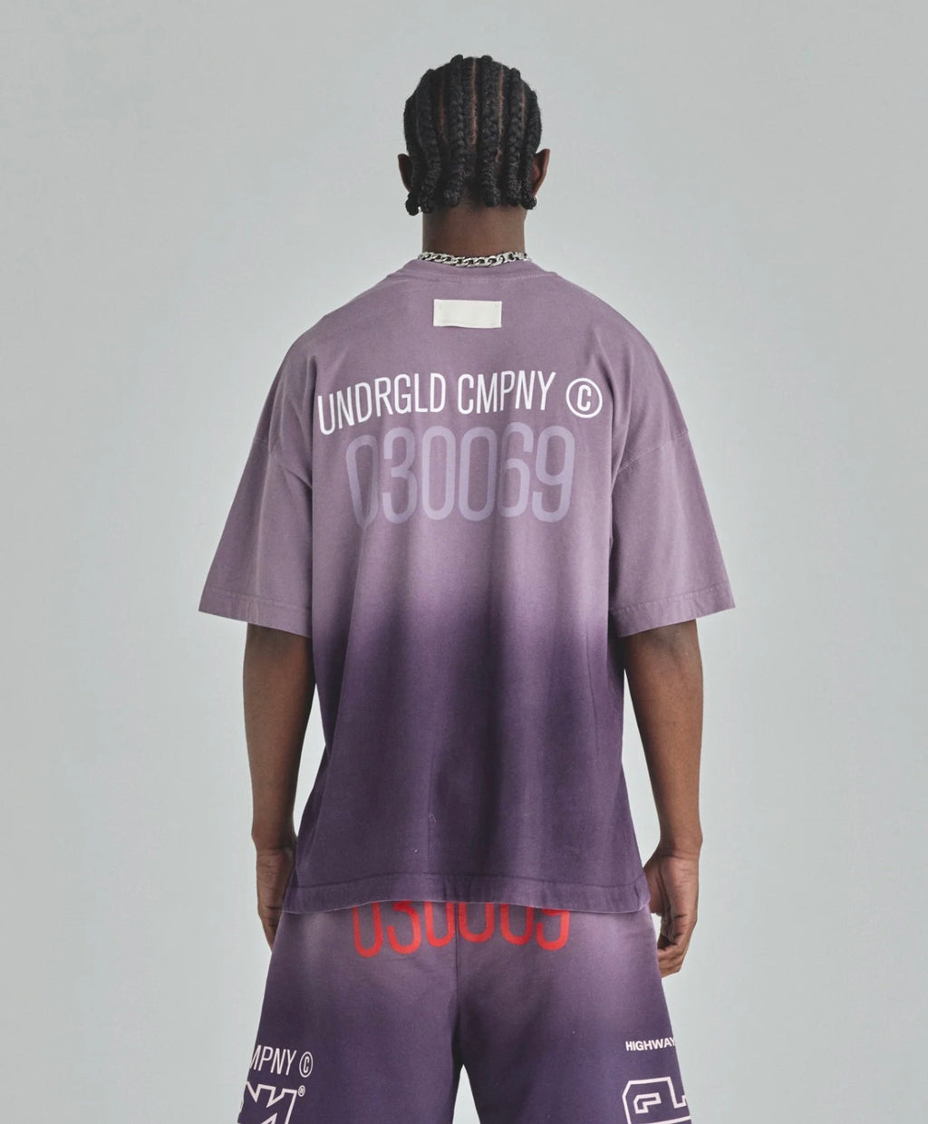 SPRING CODE TSHIRT SANDBLAST GRAPE